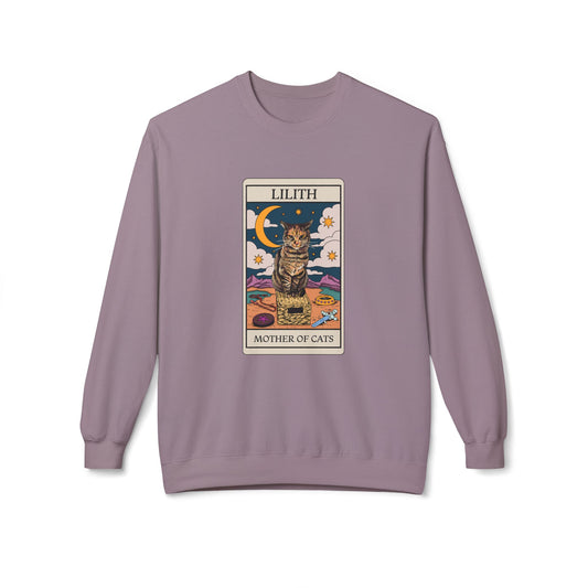 Lilith Tarot Card Crewneck Sweatshirt