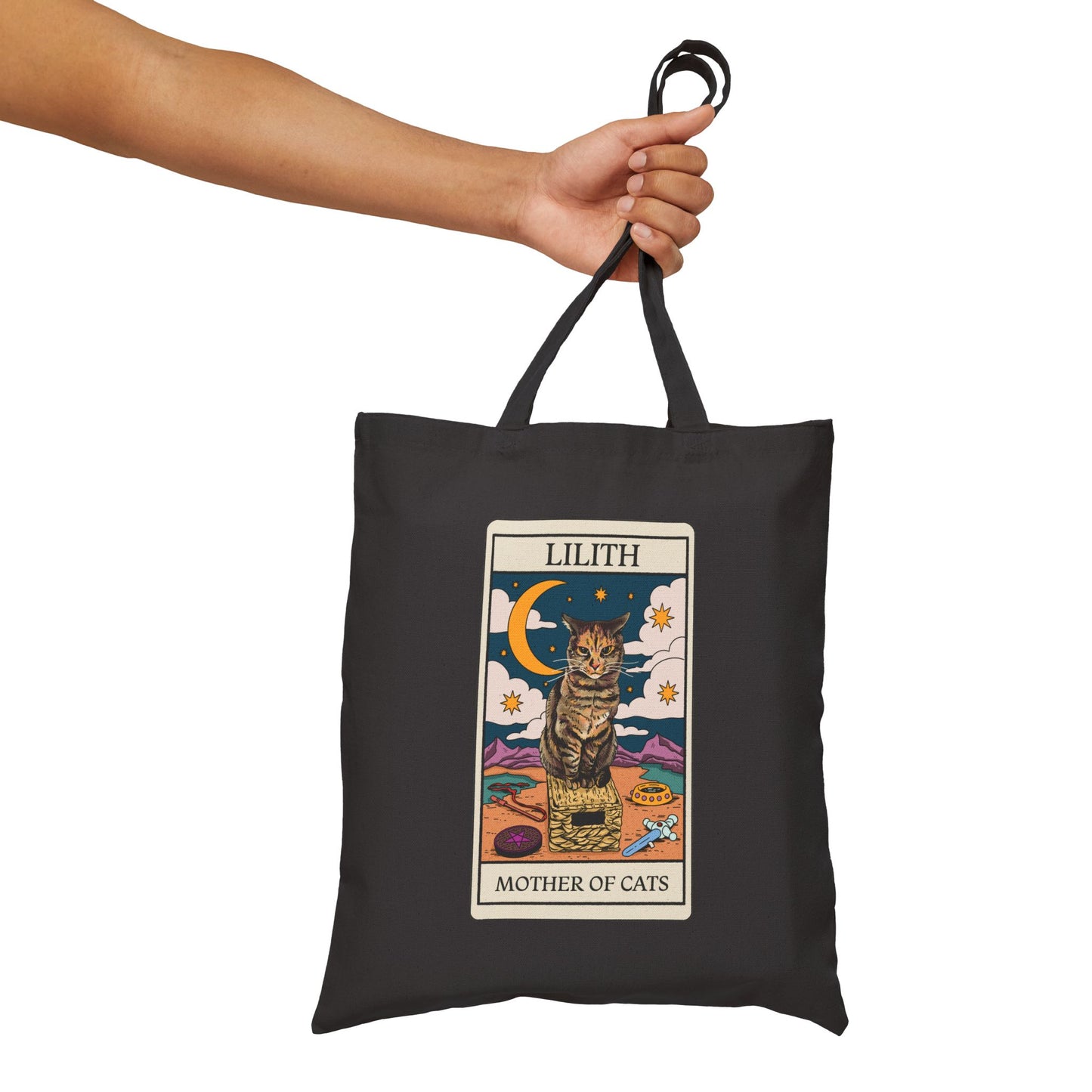 Lilith Tarot Card Tote Bag