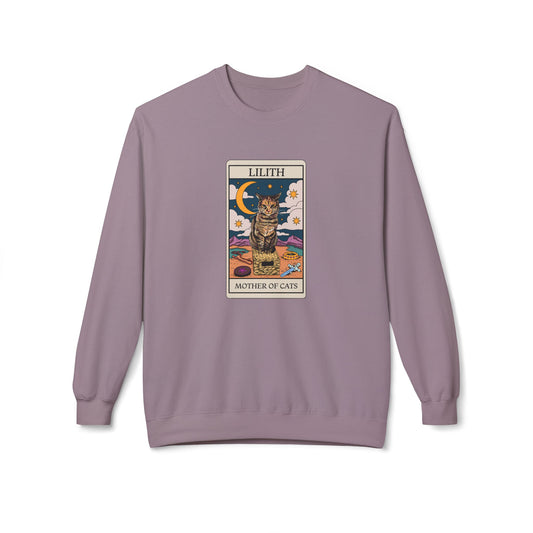 Lilith Tarot Card Crewneck Sweatshirt