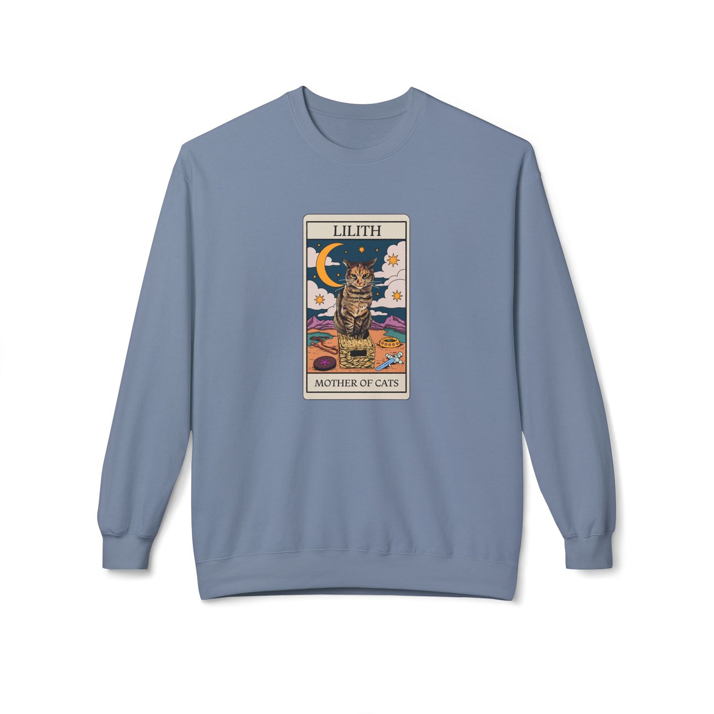 Lilith Tarot Card Crewneck Sweatshirt