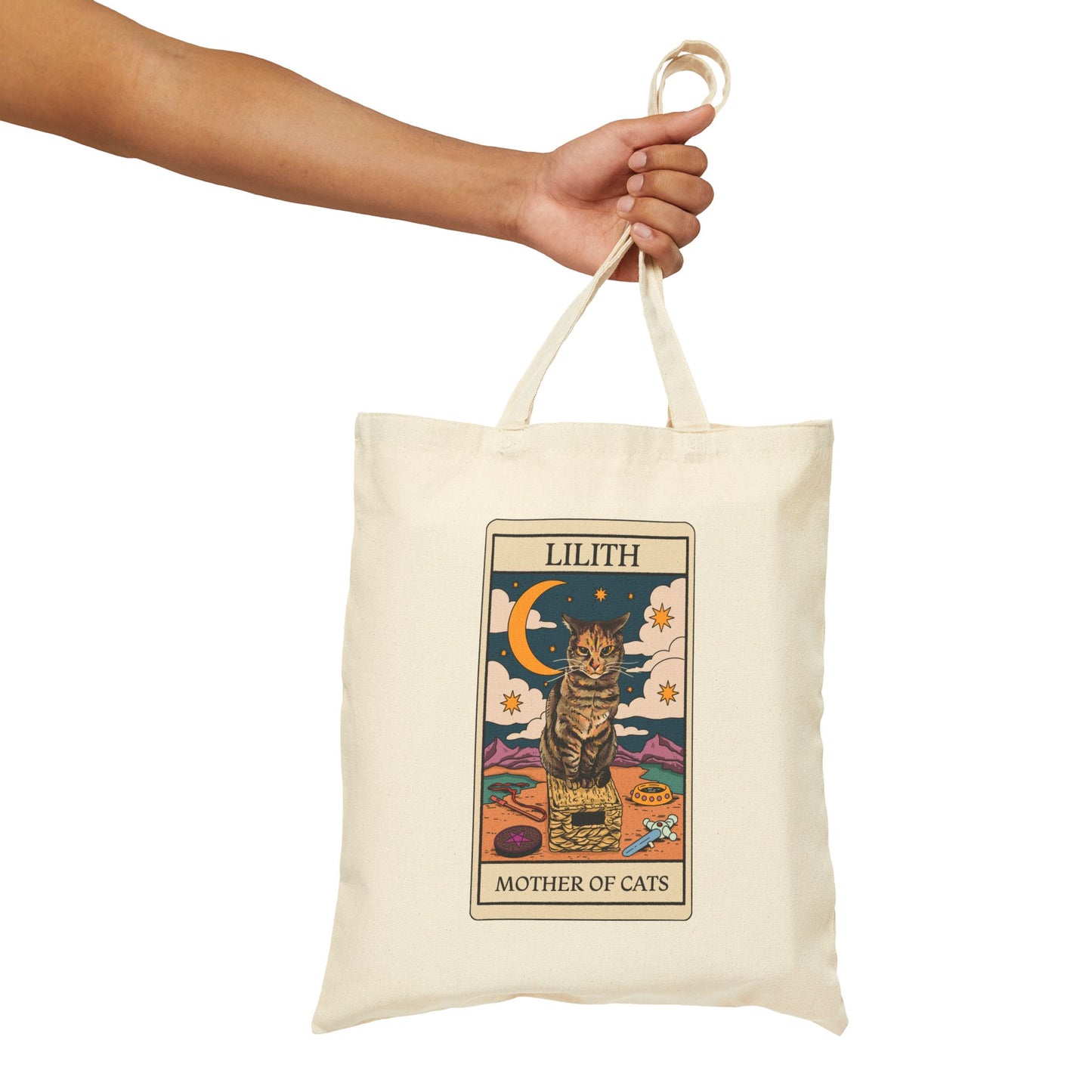Lilith Tarot Card Tote Bag