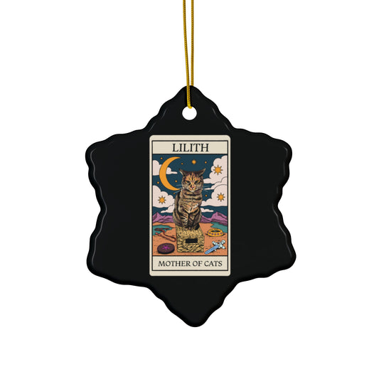 Lilith Tarot Card Ornament