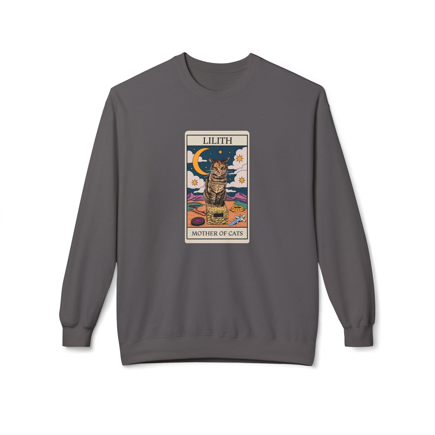 Lilith Tarot Card Crewneck Sweatshirt