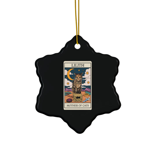 Lilith Tarot Card Ornament