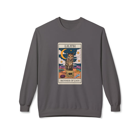 Lilith Tarot Card Crewneck Sweatshirt